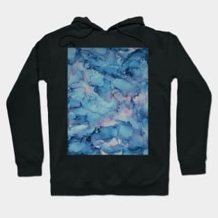 Crashing - Alcohol Ink Painting Hoodie